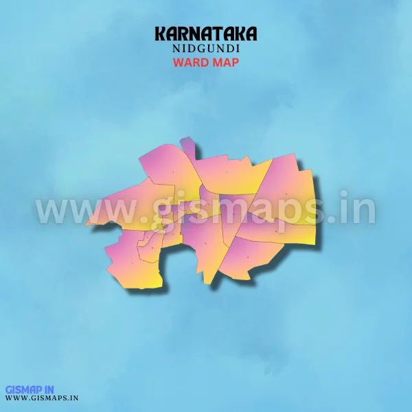 Nidgundi Ward Map (Karnataka)